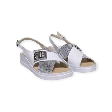 Betty Exclusive ezüst szandál - 753B