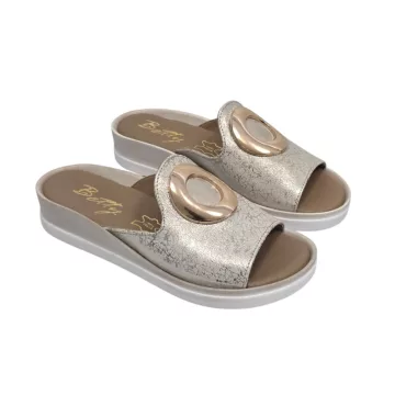 Betty Exclusive arany papucs - 7611