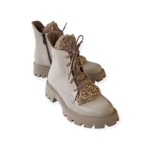 Betty Exclusive bézs bakancs - V13