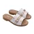 Betty Exclusive fehér papucs - KL-51