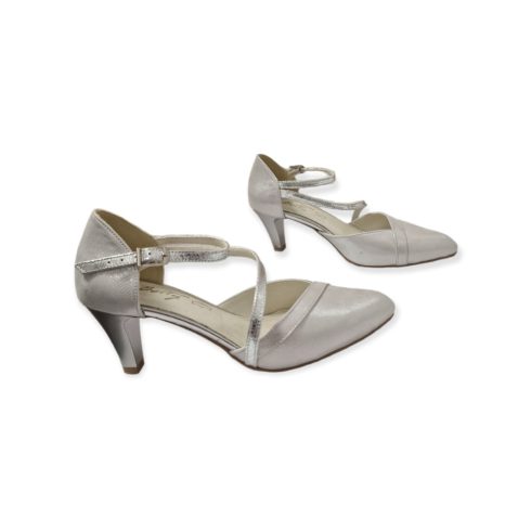 Betty ezüst alkalmi cipő 6-02-12