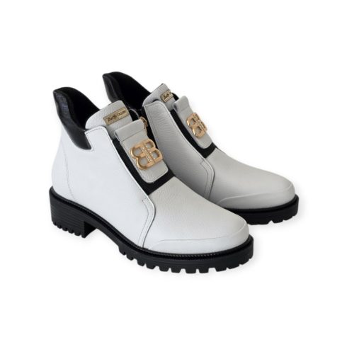 Betty Exclusive fehér bakancs - 25-08-24