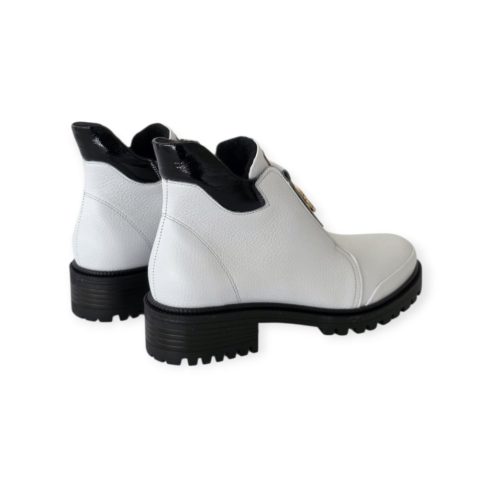 Betty Exclusive fehér bakancs - 25-08-24