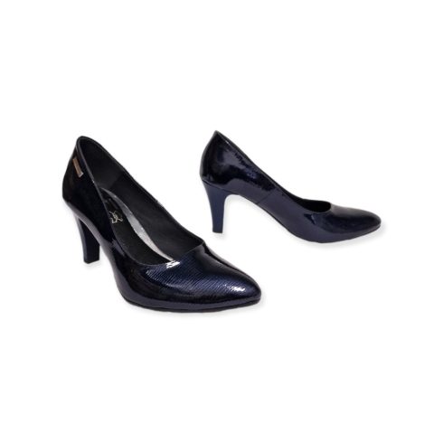 Betty Exclusive kék magassarkú cipő