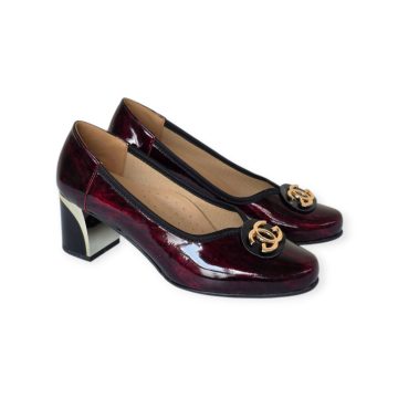 Betty Exclusive bordó női cipő - P313