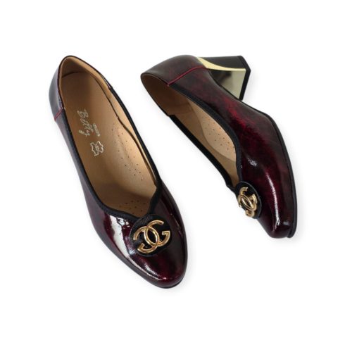 Betty Exclusive bordó női cipő - P313