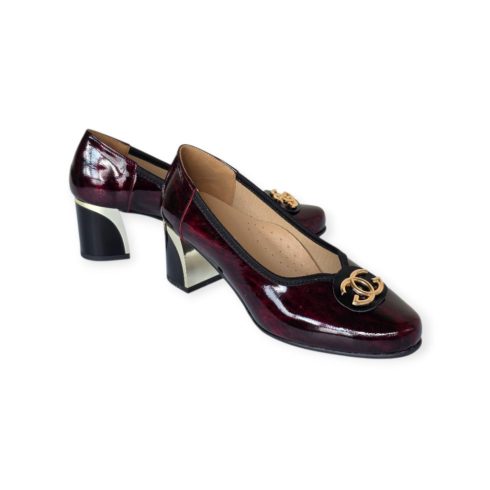 Betty Exclusive bordó női cipő - P313