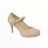 Claudio Dessi alkalmi cipő (bézs lakk)