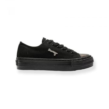 DEVERGO fekete  tornacipő (Amilla Thick Sole)