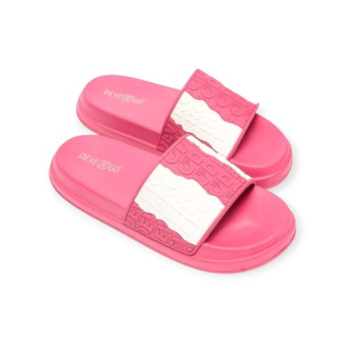 Devergo pink női papucs - Wavy