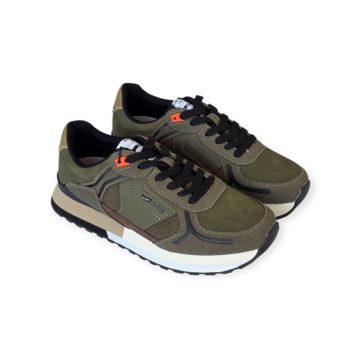 GAS khaki férfi cipő - Logan Mix