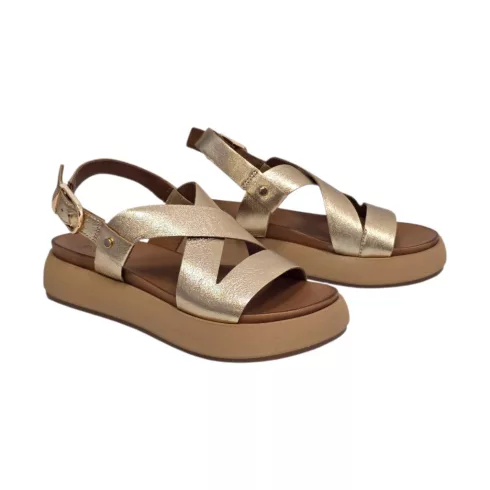 INUOVO arany női szandál - A96063