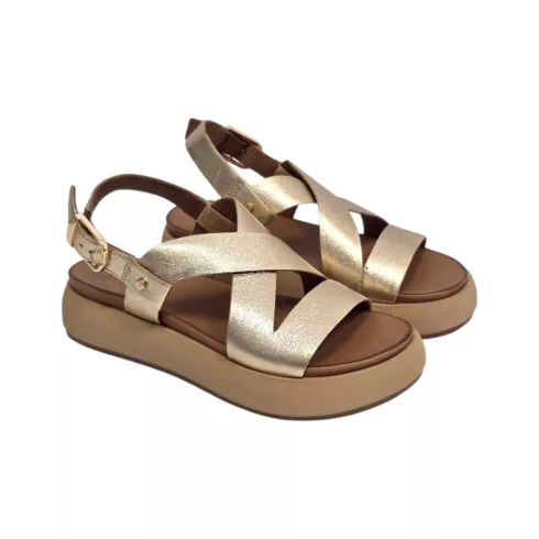 INUOVO arany női szandál - A96063