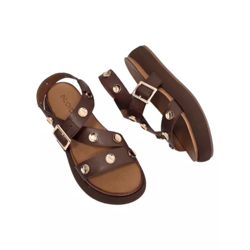 INUOVO barna női szandál - A96060