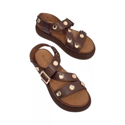 INUOVO barna női szandál - A96060