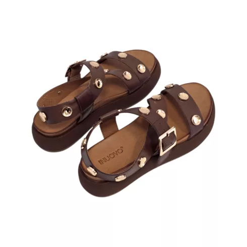 INUOVO barna női szandál - A96060