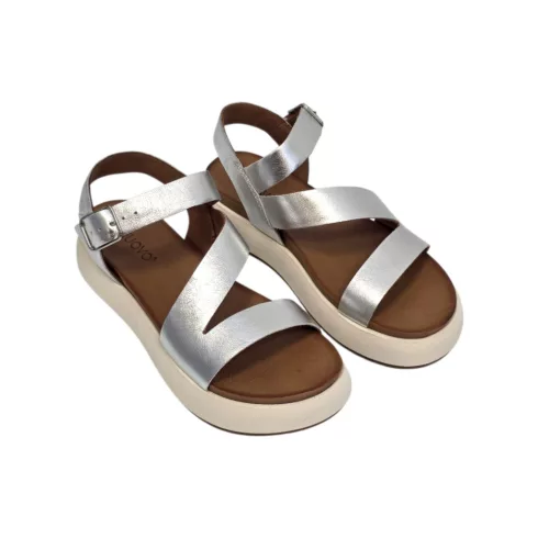 INUOVO ezüst női szandál - A96001