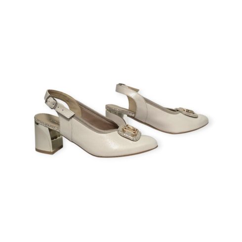 Monna Lisa bézs nyitott cipő - R89/K125