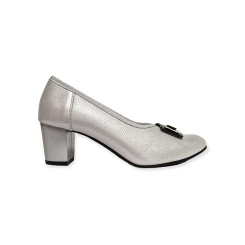 Monna Lisa ezüst cipő 2306/R5016