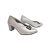 Monna Lisa ezüst cipő 2306/R5016