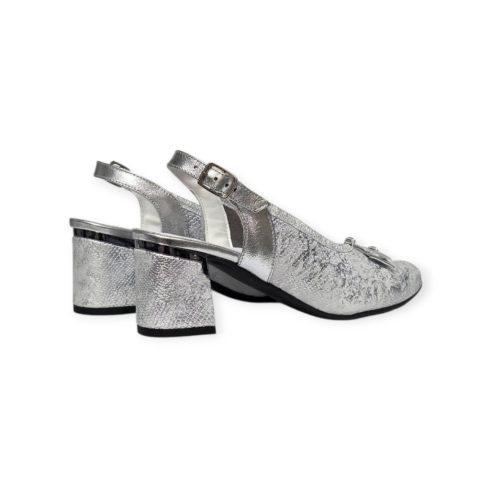 Monna Lisa ezüst cipő - N168