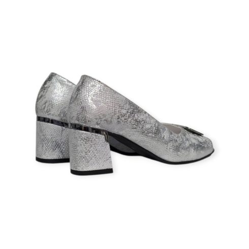 Monna Lisa ezüst szandál - N168