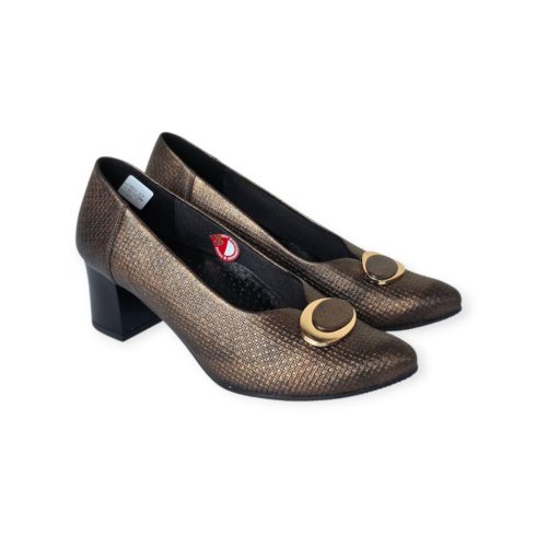 Monna Lisa bronz női cipő - R123