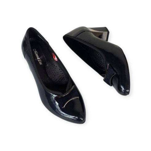 Monna Lisa kék lakk cipő - L141