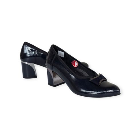 Monna Lisa kék lakk cipő - L141