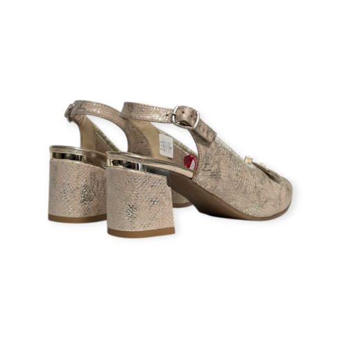 Monna Lisa arany női cipő - N173