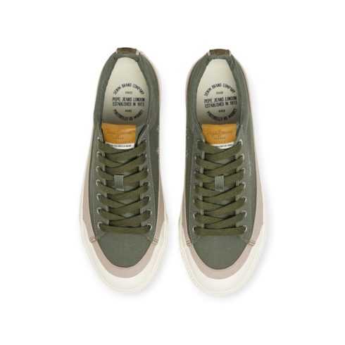 Pepe Jeans khaki férfi cipő - Ben Wash M