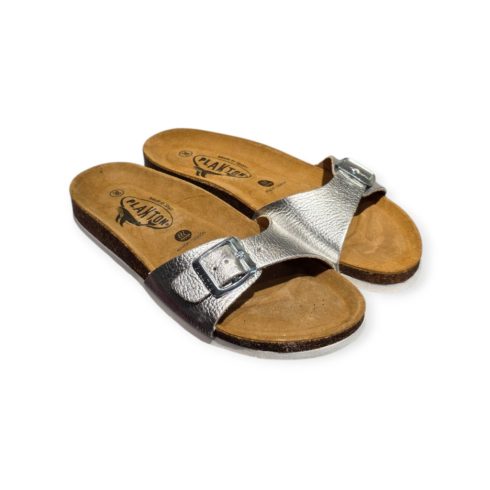Plakton ezüst papucs - 181625