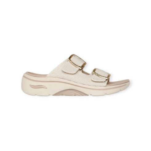 Skechers bézs papucs - Go Walk