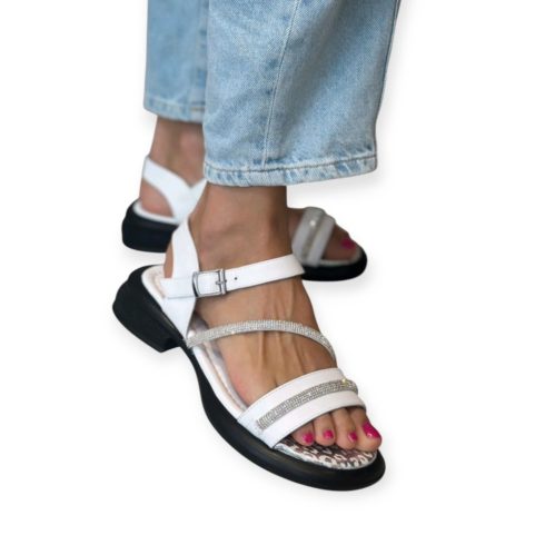 Tutto Bene Scarpe fehér szandál - 021 5113