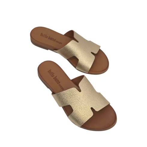 Tutto Bene Scarpe arany női papucs - 030.02