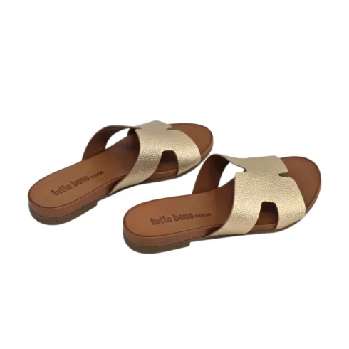 Tutto Bene Scarpe arany női papucs - 030.02