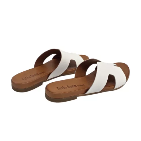 Tutto Bene Scarpe fehér női papucs - 030.02