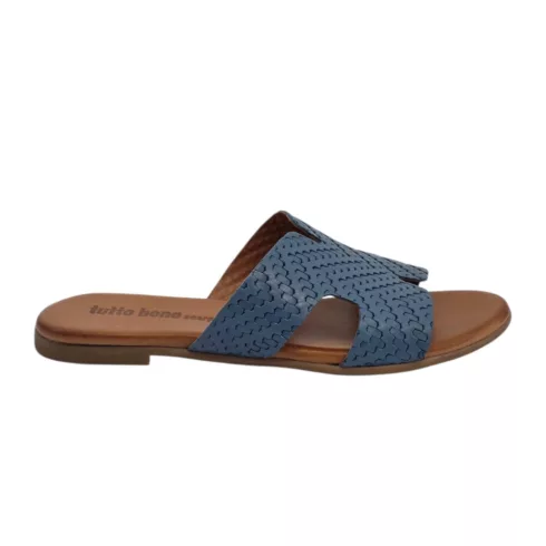 Tutto Bene Scarpe kék női papucs - 030.02