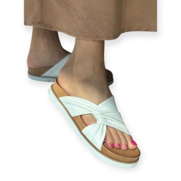 Tutto Bene Scarpe fehér papucs - 030 162