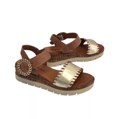 Tutto Bene Scarpe arany női szandál - 030 344