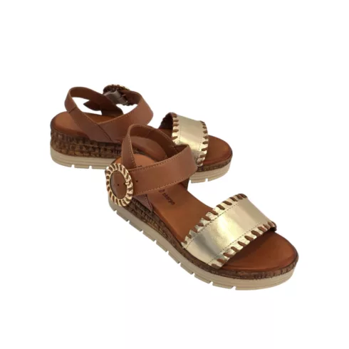 Tutto Bene Scarpe arany női szandál - 030 344