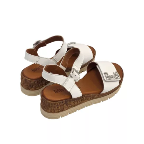 Tutto Bene Scarpe fehér női szandál - 030 344
