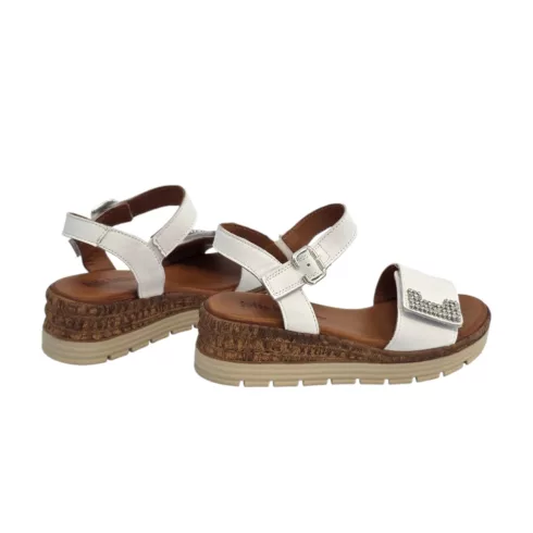 Tutto Bene Scarpe fehér női szandál - 030 344