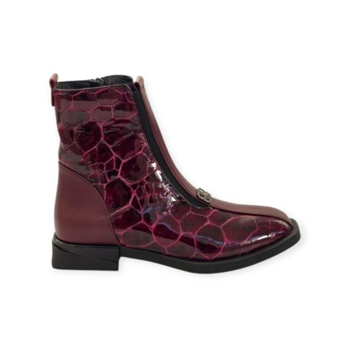 Tutto Bene Scarpe bordó bokacsizma - 049-2036