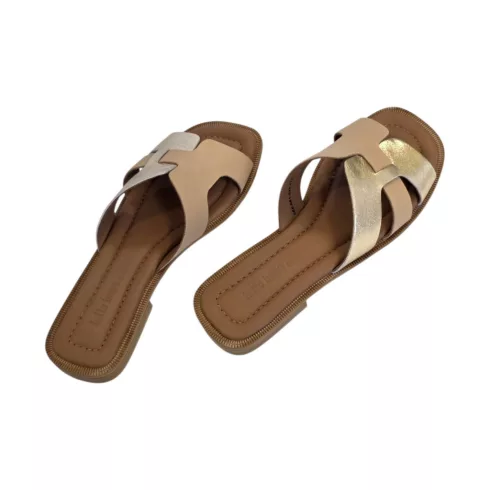 Tutto Bene Scarpe bézs női papucs - 061