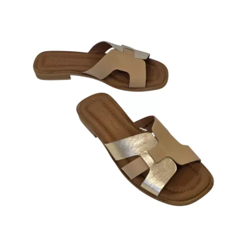 Tutto Bene Scarpe bézs női papucs - 061