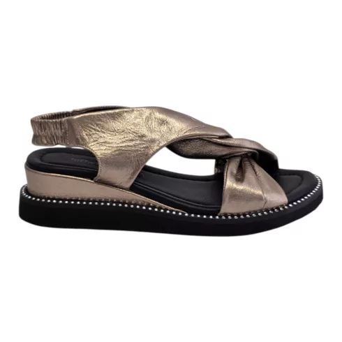 Tutto Bene Scarpe bronz női szandál - 107614