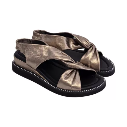 Tutto Bene Scarpe bronz női szandál - 107614