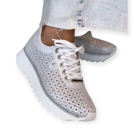 Tutto Bene Scarpe ezüst cipő - 125 06