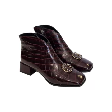 Tutto Bene Scarpe bordó bokacsizma  1403